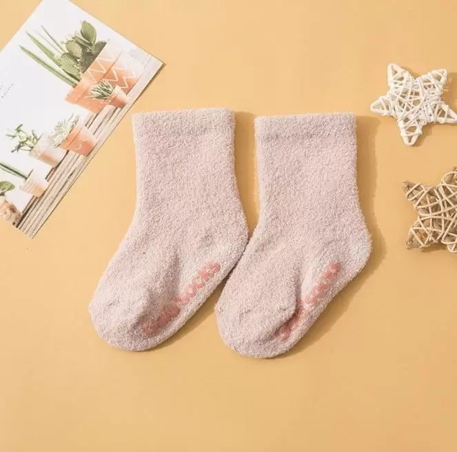 Miso - Korean Baby Fashion - #babywear - Bebe Sleep Socks - 11