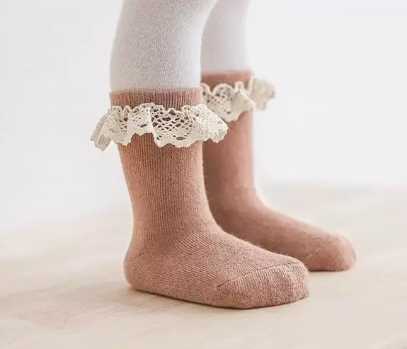 Miso - Korean Baby Fashion - #onlinebabyshop - Ton Lace Socks - 6