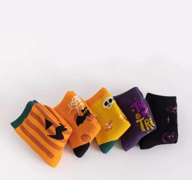 Miso - Korean Children Fashion - #childofig - Halloween Socks Set - 6