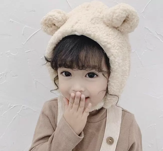 Miso - Korean Children Fashion - #childofig - BEar Hat  - 2