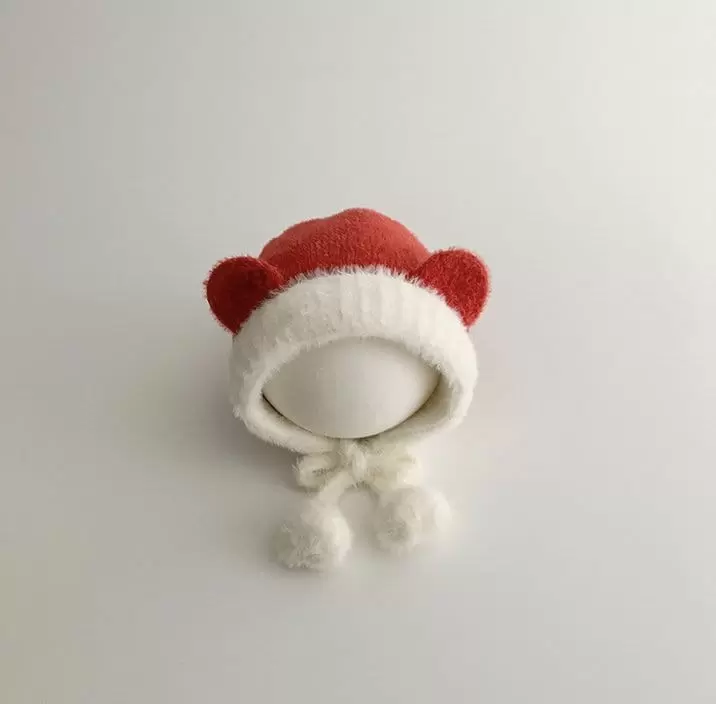 Miso - Korean Children Fashion - #childrensboutique - Bell Bear Bonnet - 5