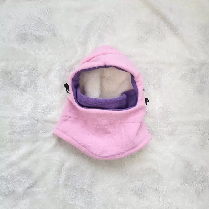 Miso - Korean Children Fashion - #childofig - Fleece Hoody Neck Warmer - 4