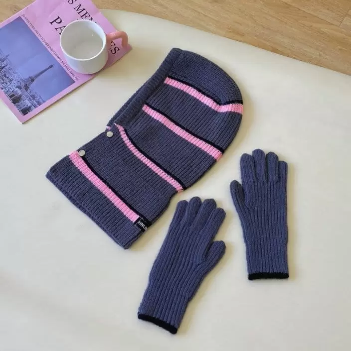 Miso - Korean Children Fashion - #childrensboutique - Line Finger Gloves - 9