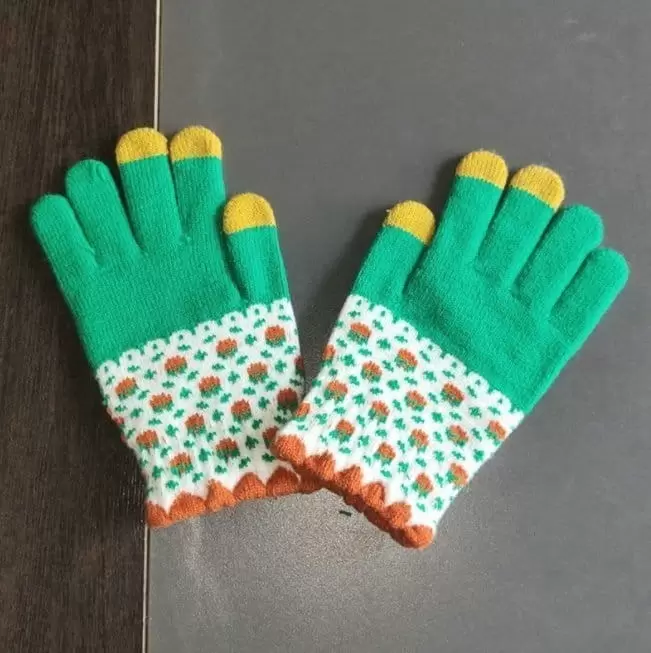 Miso - Korean Children Fashion - #discoveringself - Flower inger Gloves - 3