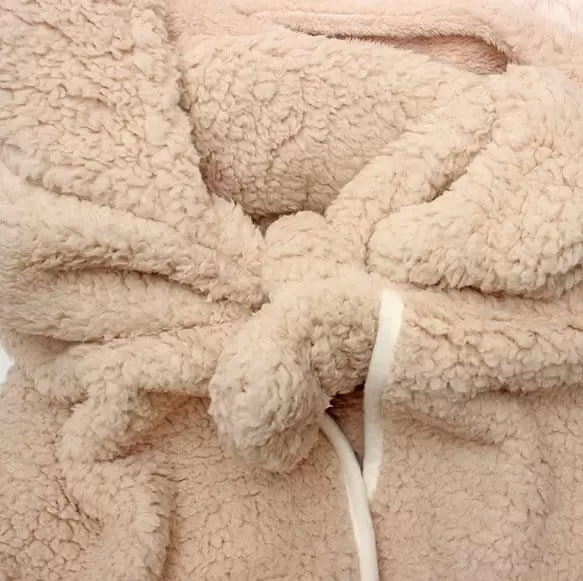 Miso - Korean Children Fashion - #kidsshorts - Bear Hoody Blanket - 9