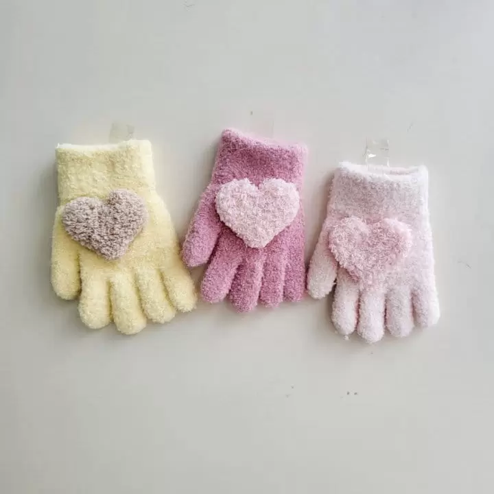 Miso - Korean Children Fashion - #kidsstore - Heart Finger Gloves