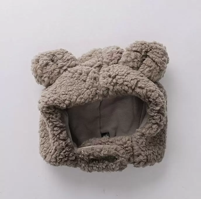 Miso - Korean Children Fashion - #kidsstore - BEar Hat  - 8