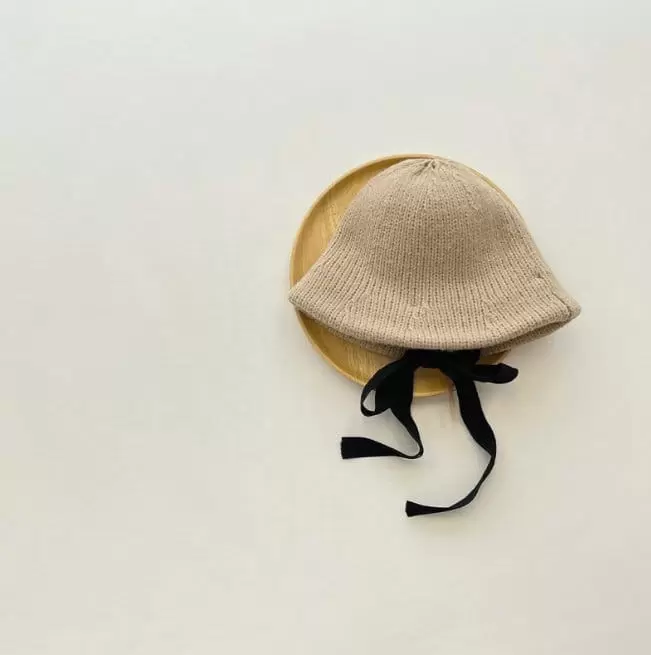 Miso - Korean Children Fashion - #prettylittlegirls - Anna Knit Bucket Hat - 2