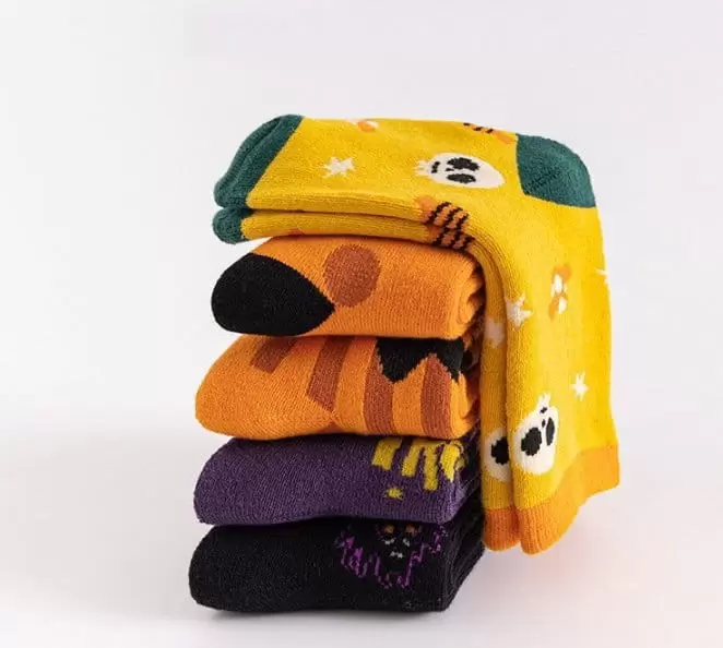 Miso - Korean Children Fashion - #stylishchildhood - Halloween Socks Set - 5