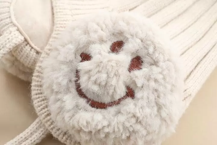 Miso - Korean Children Fashion - #toddlerclothing - Smile Ears Hat - 4