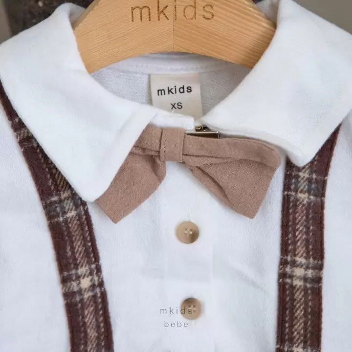 Mkids - Korean Baby Fashion - #babyboutiqueclothing - Da Vinci Dungarees Bodysuit - 9