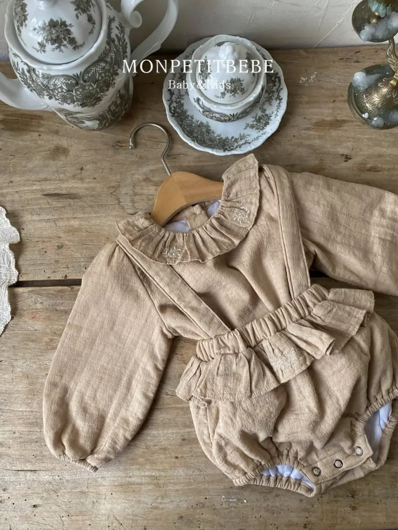 Mon Petit Bebe - Korean Baby Fashion - #babyboutique - Bella Embrodiery Blouse - 6