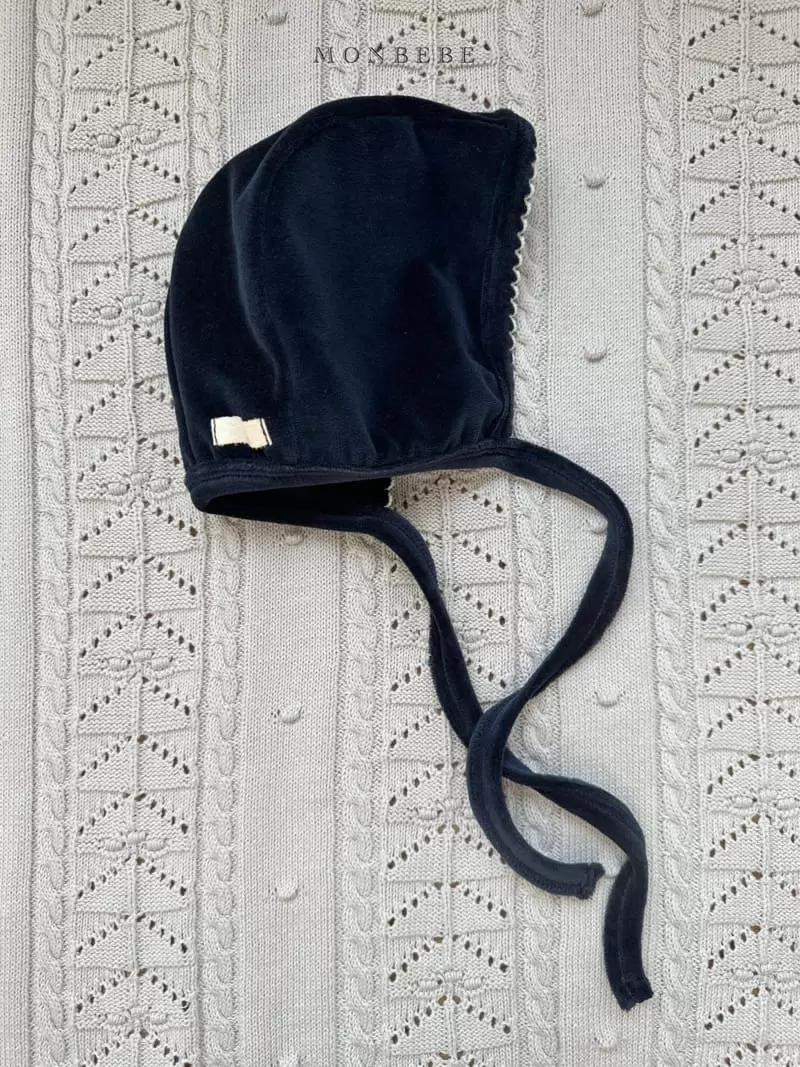 Monbebe - Korean Baby Fashion - #babyboutique - Veloure Grace Bonnet - 11