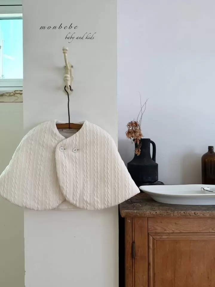 Monbebe - Korean Baby Fashion - #babyboutiqueclothing - Chocolat Cape - 2