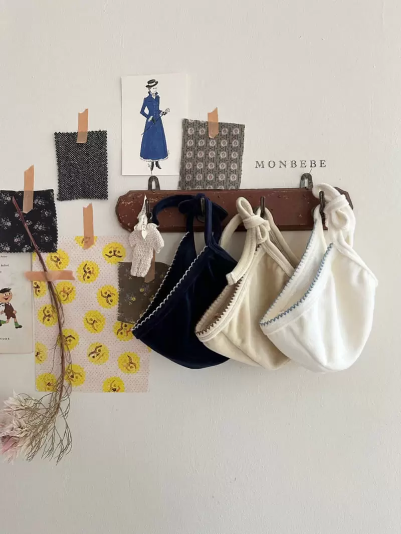 Monbebe - Korean Baby Fashion - #babygirlfashion - Veloure Grace Bonnet