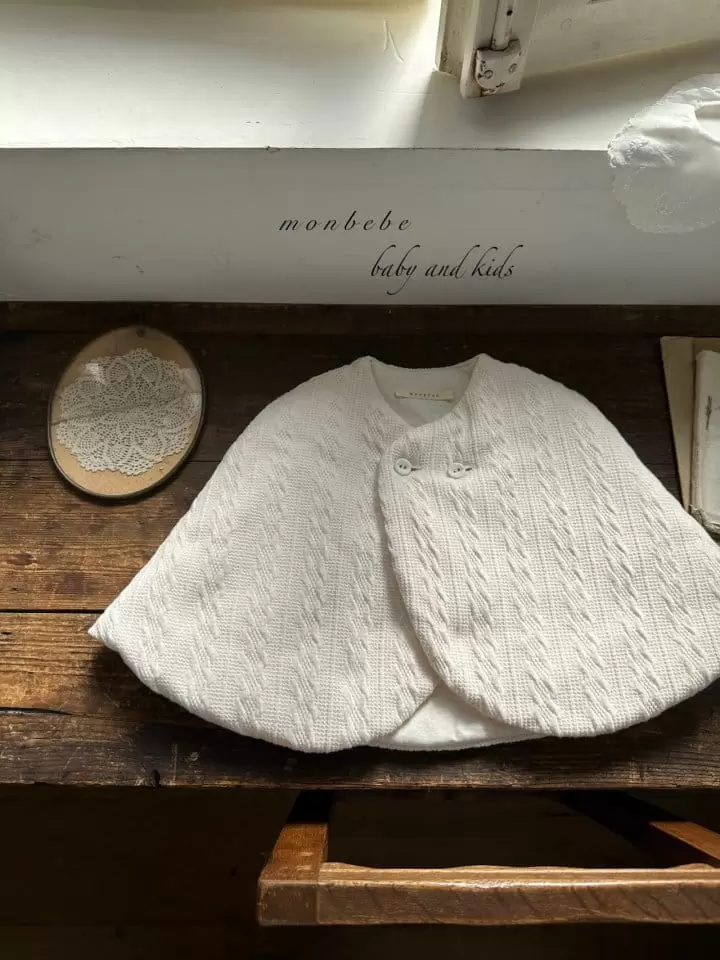 Monbebe - Korean Baby Fashion - #babyootd - Chocolat Cape - 9