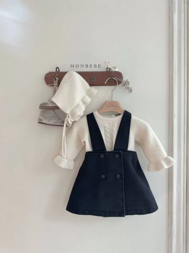 Monbebe - Korean Children Fashion - #Kfashion4kids - Overall Skirt - 2