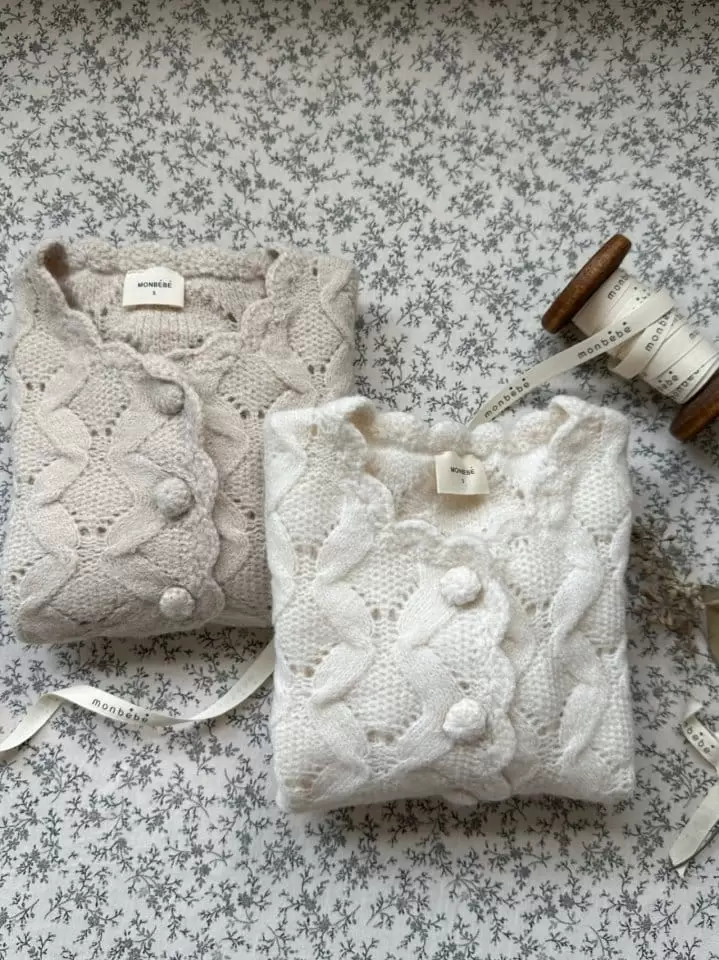 Monbebe - Korean Children Fashion - #childrensboutique - Magaret Knit Cardigan - 8