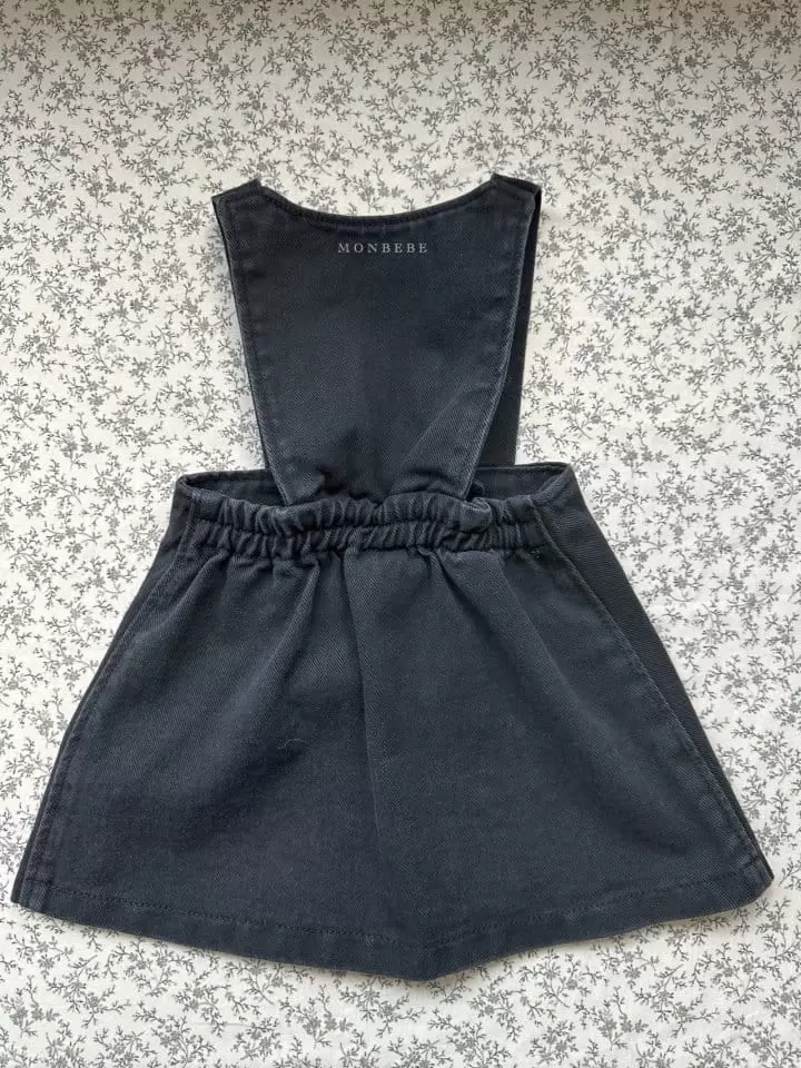Monbebe - Korean Children Fashion - #littlefashionista - Overall Skirt - 3