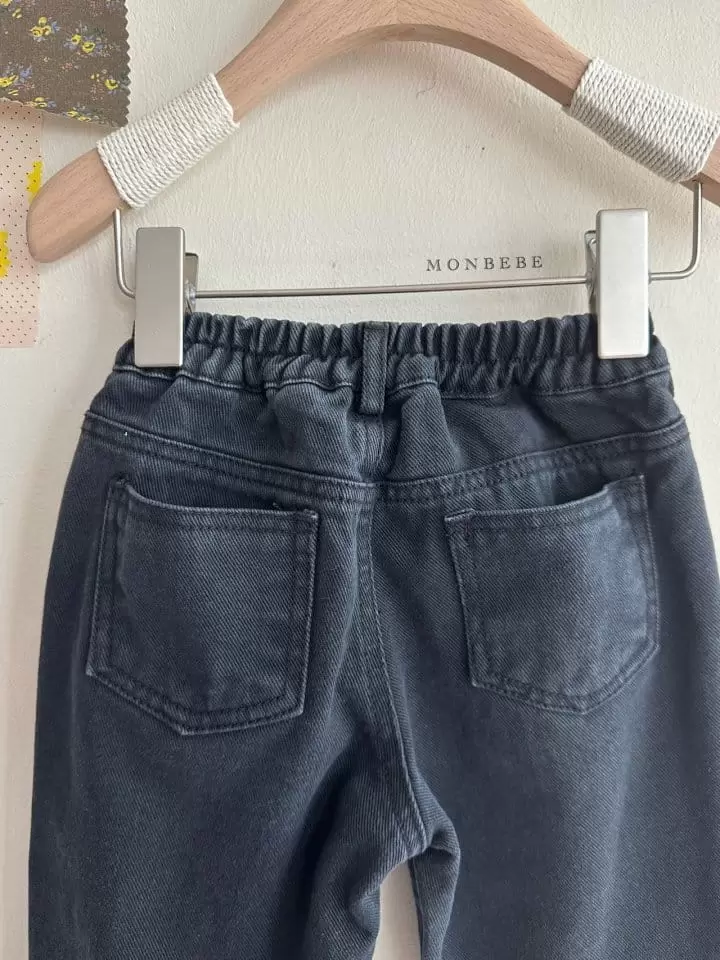 Monbebe - Korean Children Fashion - #magicofchildhood - Black Jeans - 3