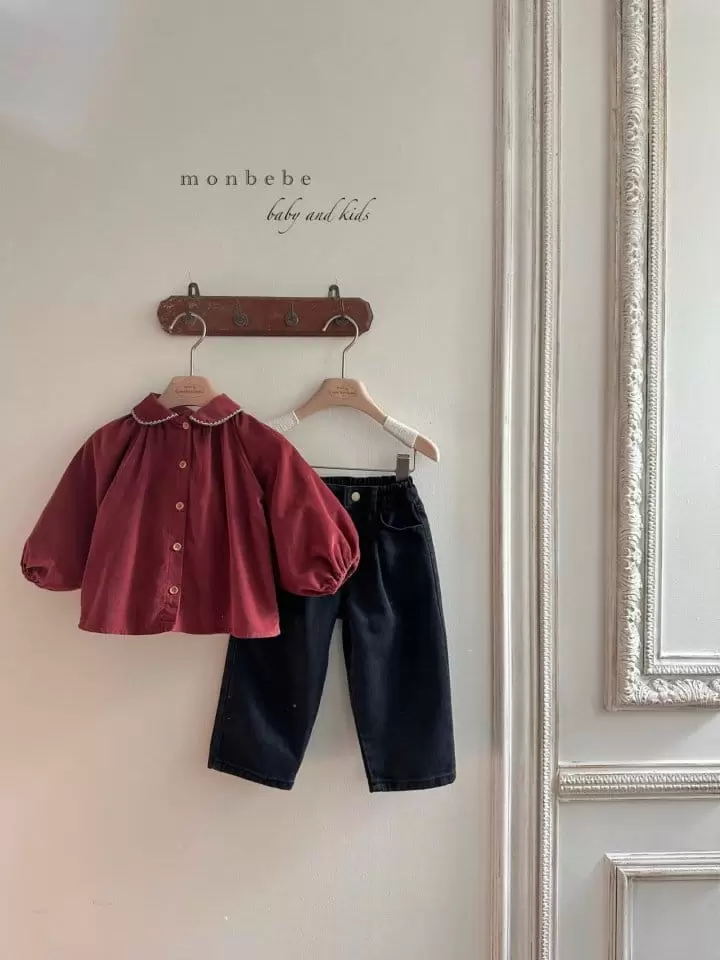 Monbebe - Korean Children Fashion - #stylishchildhood - Black Jeans - 8