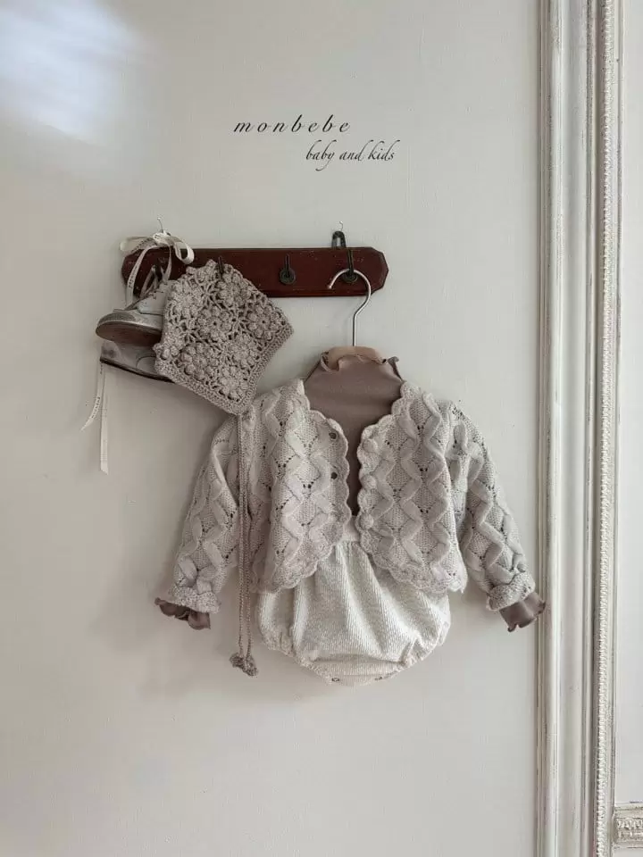 Monbebe - Korean Children Fashion - #stylishchildhood - Magaret Knit Cardigan - 6