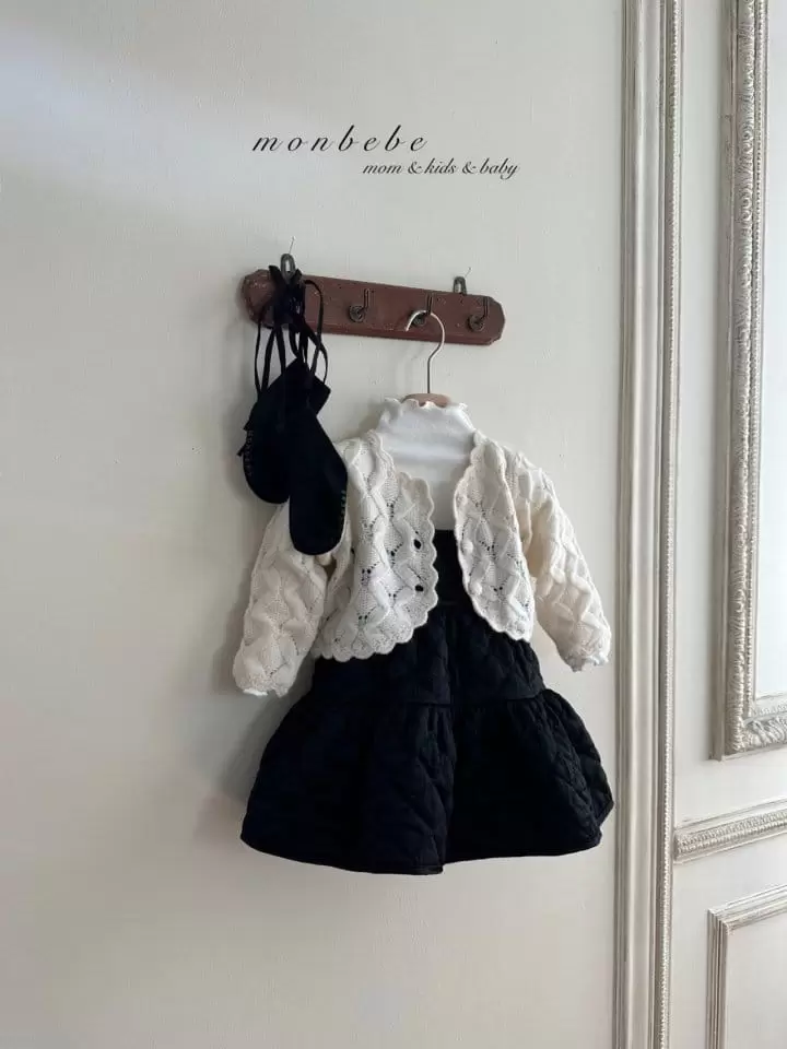 Monbebe - Korean Children Fashion - #toddlerclothing - Magaret Knit Cardigan - 5