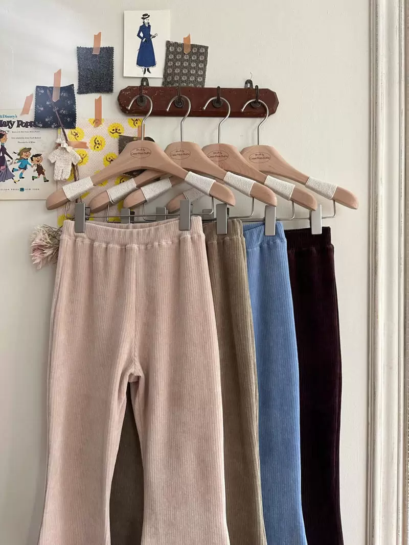 Monbebe - Korean Women Fashion - #momslook - Mom Apfel Span Pants - 5