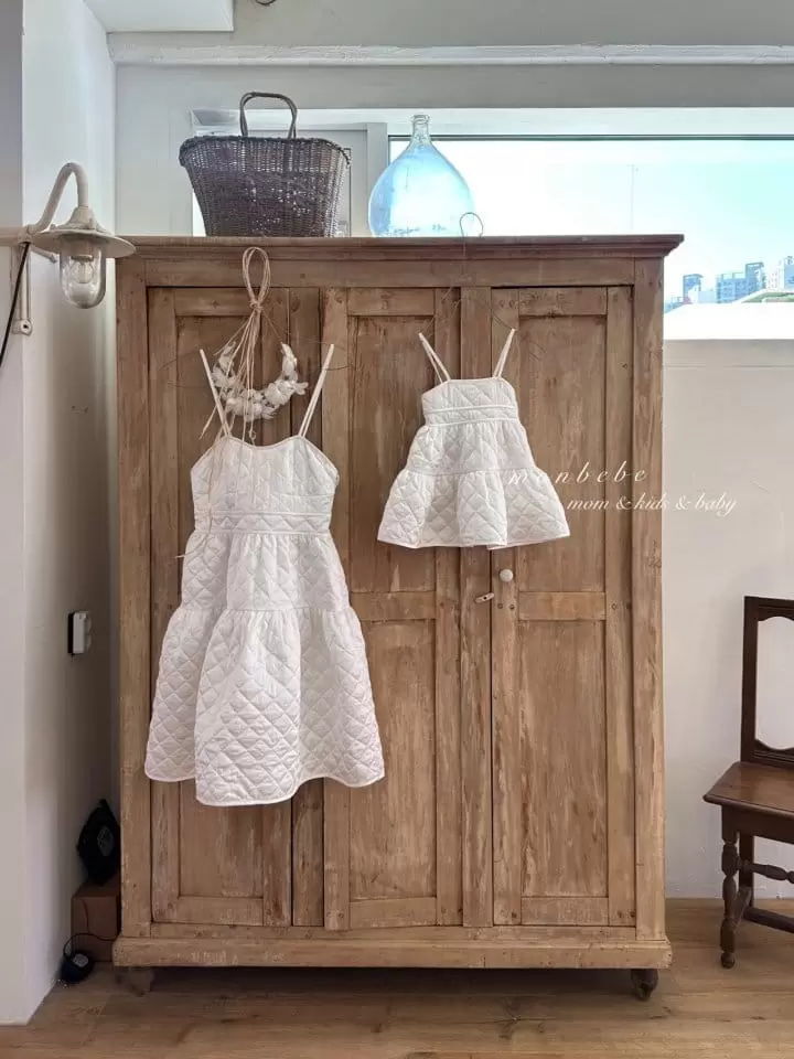 Monbebe - Korean Women Fashion - #momslook - W Sesil One-piece Mom - 6