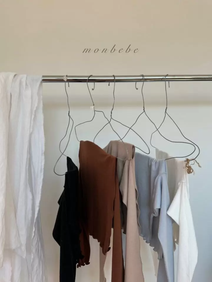 Monbebe - Korean Women Fashion - #womensfashion - Fleece Wave Turtleneck Tee Mom - 3