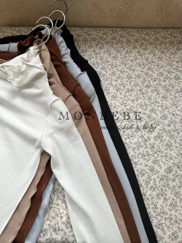 Monbebe - Korean Women Fashion - #womensfashion - Fleece Wave Turtleneck Tee Mom - 5