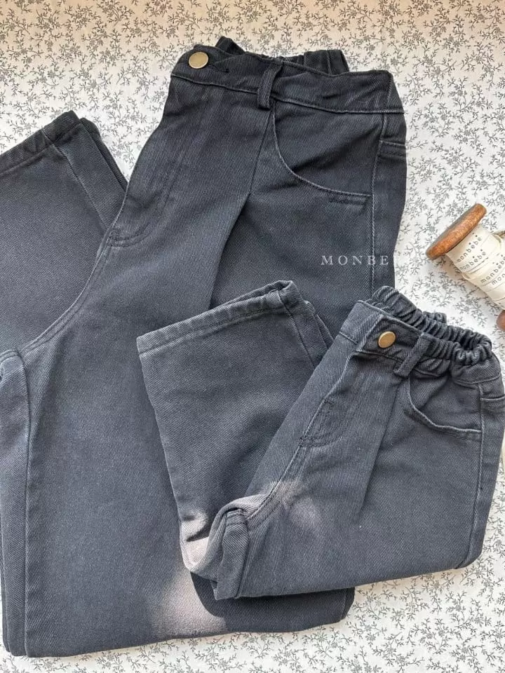 Monbebe - Korean Women Fashion - #womensfashion - Black Jeans Mom - 12