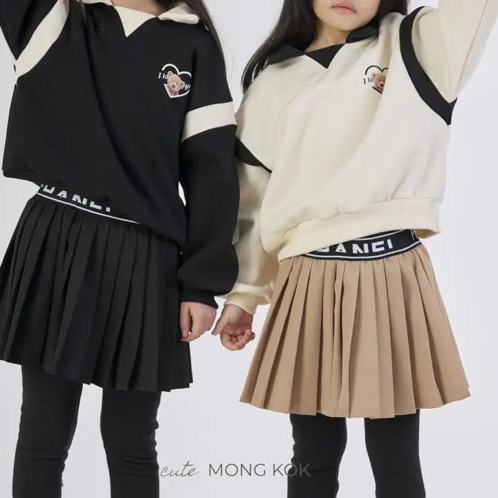 Mong Kok - Korean Children Fashion - #fashionkids - TriangleCollar Tee - 6