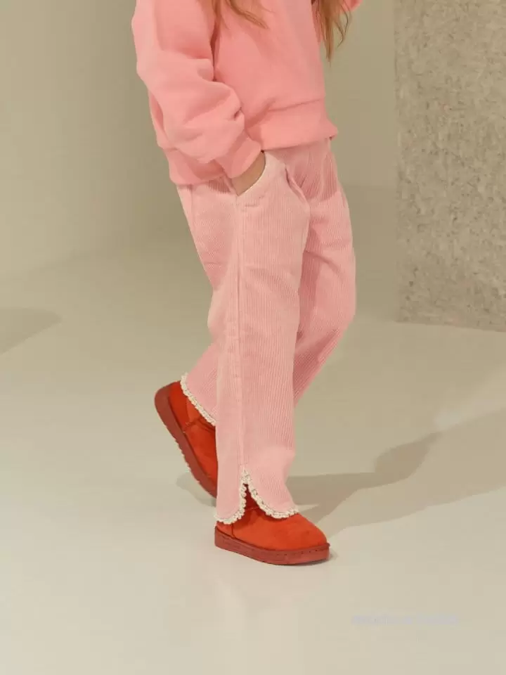Mumunbaba - Korean Children Fashion - #fashionkids - Shine Rib Pants - 5