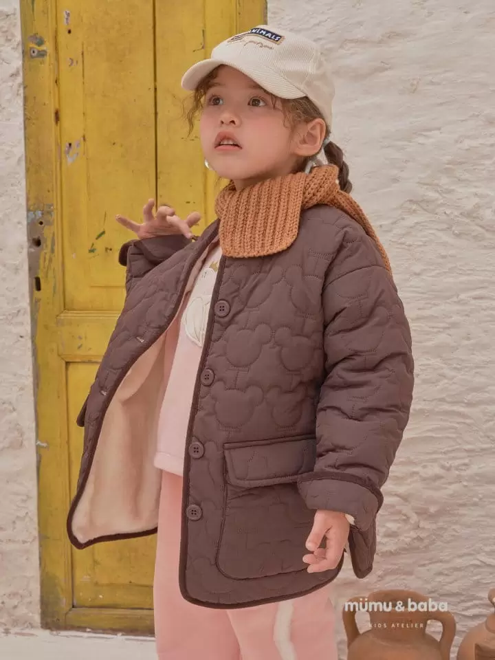 Mumunbaba - Korean Children Fashion - #fashionkids - M Quilting Jumper - 4