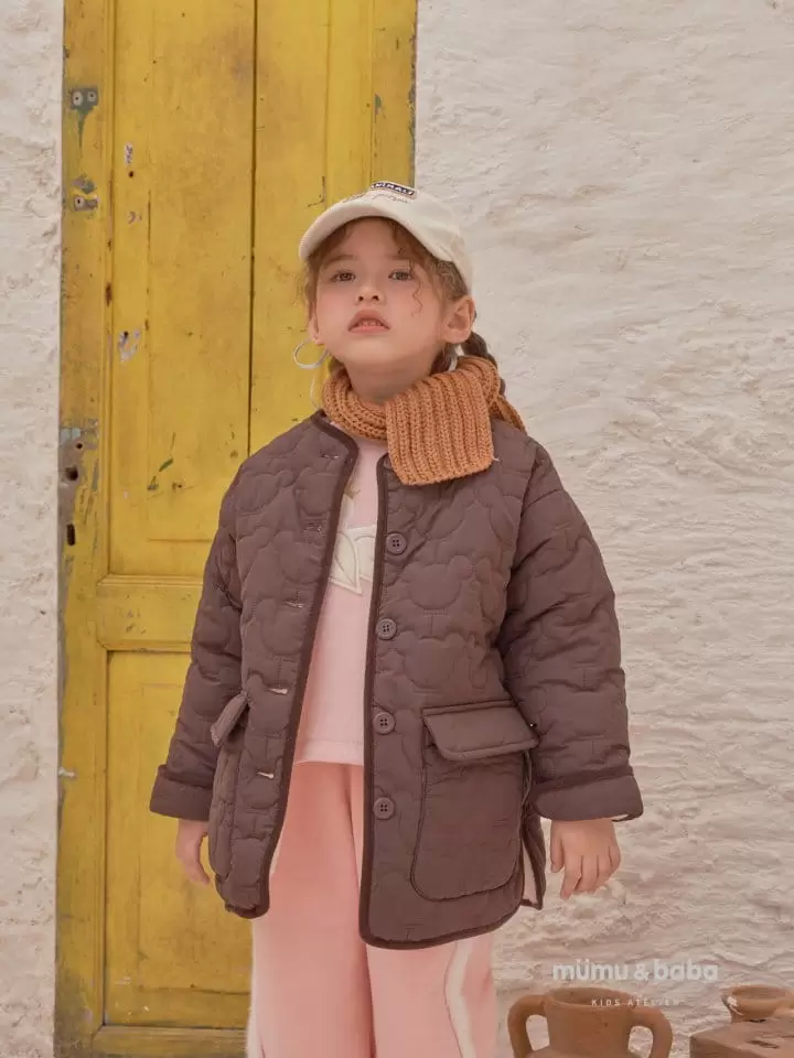 Mumunbaba - Korean Children Fashion - #kidsstore - M Quilting Jumper - 5