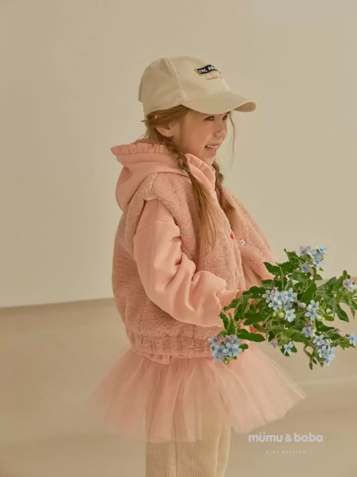 Mumunbaba - Korean Children Fashion - #kidsshorts - Mongle Heart Vest - 4