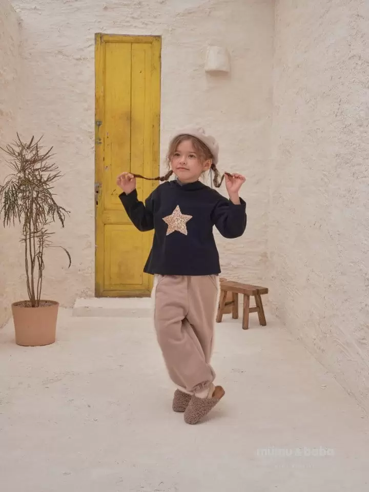 Mumunbaba - Korean Children Fashion - #kidzfashiontrend - Star Hoody Tee - 7