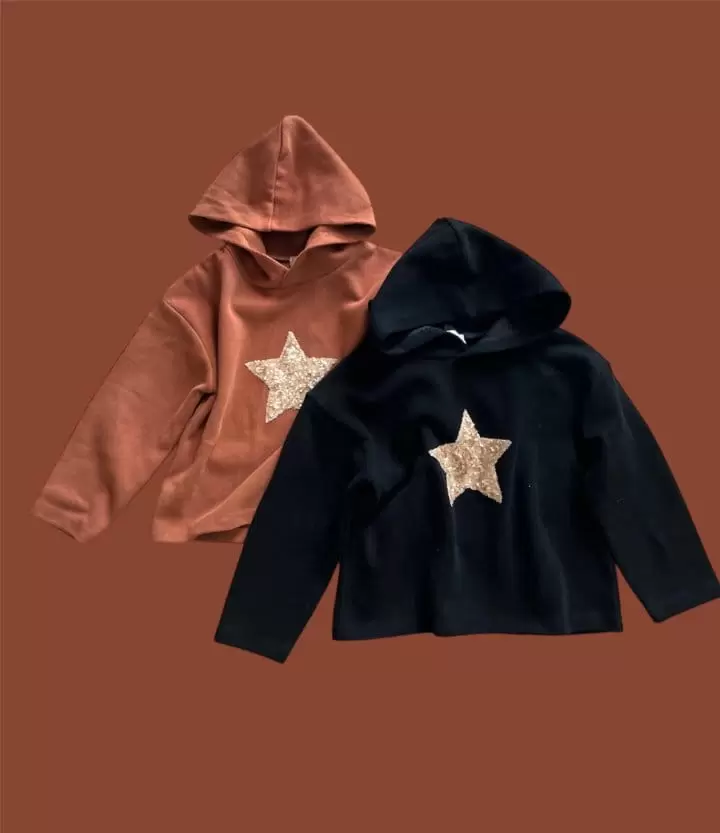 Mumunbaba - Korean Children Fashion - #littlefashionista - Star Hoody Tee - 9