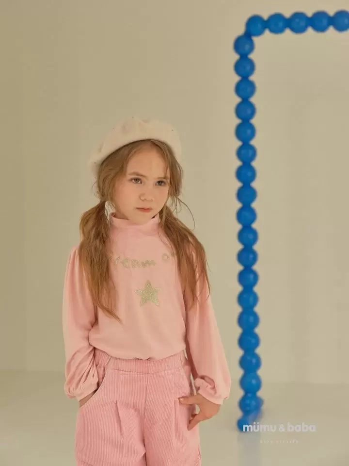 Mumunbaba - Korean Children Fashion - #littlefashionista - Dream One Turtleneck Tee