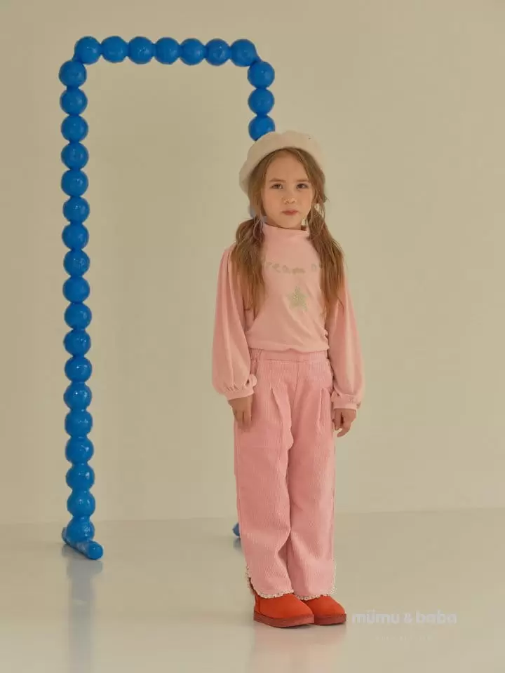 Mumunbaba - Korean Children Fashion - #minifashionista - Dream One Turtleneck Tee - 3