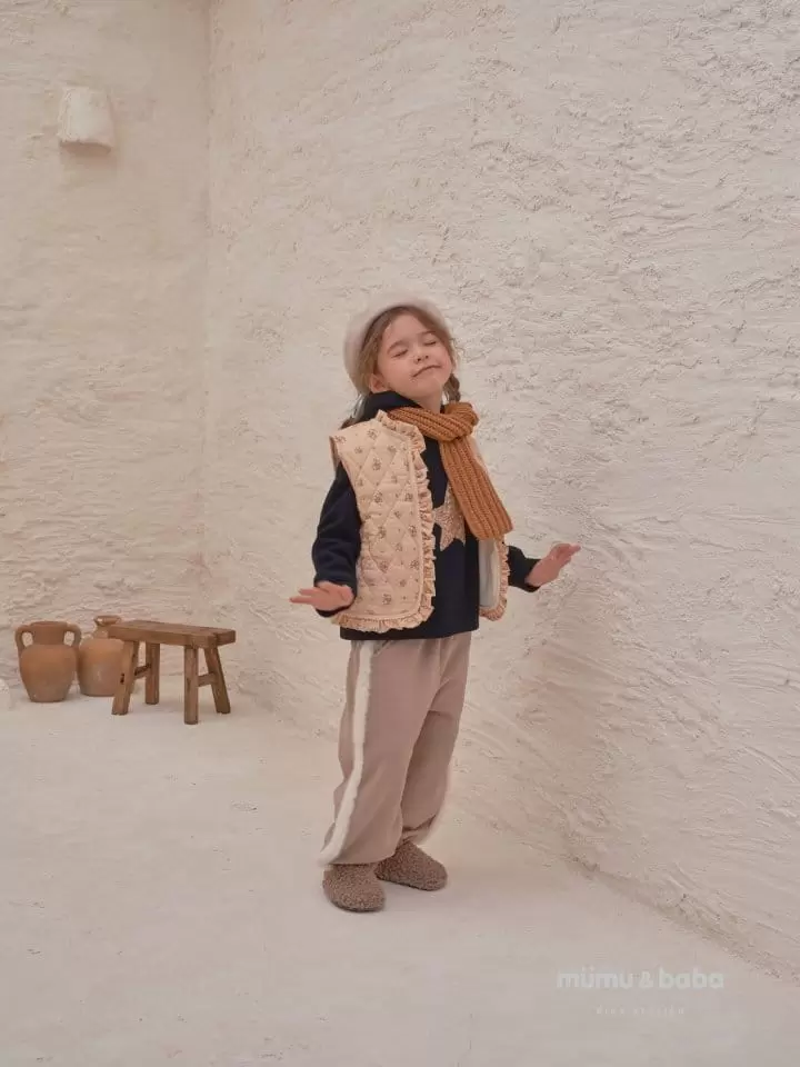 Mumunbaba - Korean Children Fashion - #toddlerclothing - Rabbit Line Pants - 7