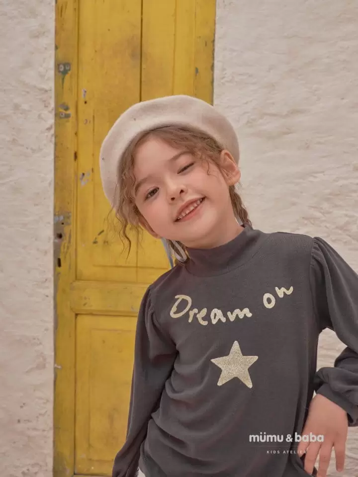 Mumunbaba - Korean Children Fashion - #toddlerclothing - Dream One Turtleneck Tee - 6
