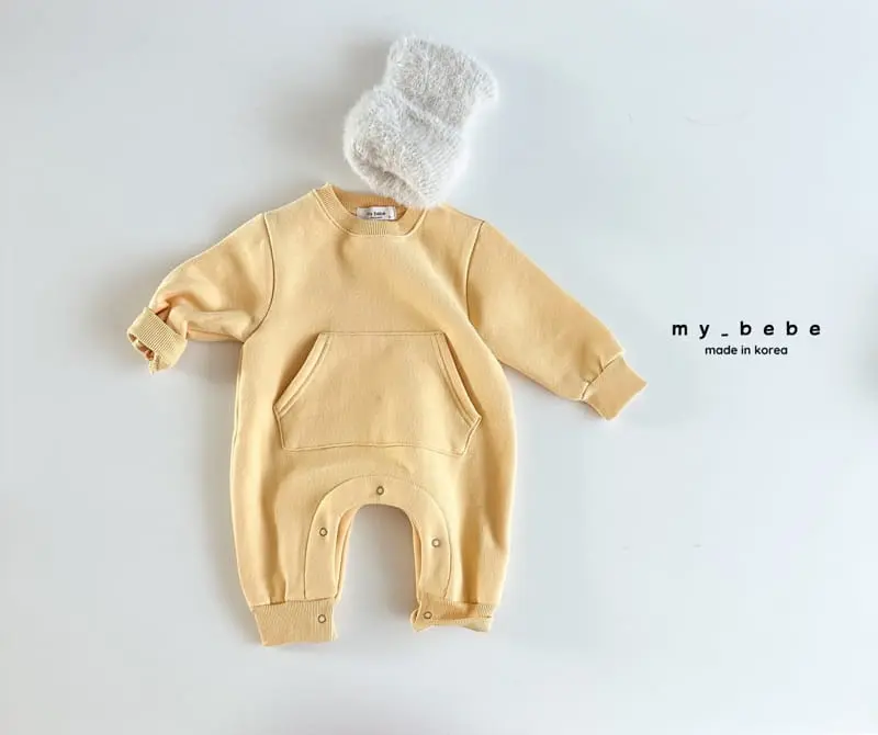 My Bebe - Korean Baby Fashion - #babygirlfashion - Ribbon Kangaree Bodysuit - 12