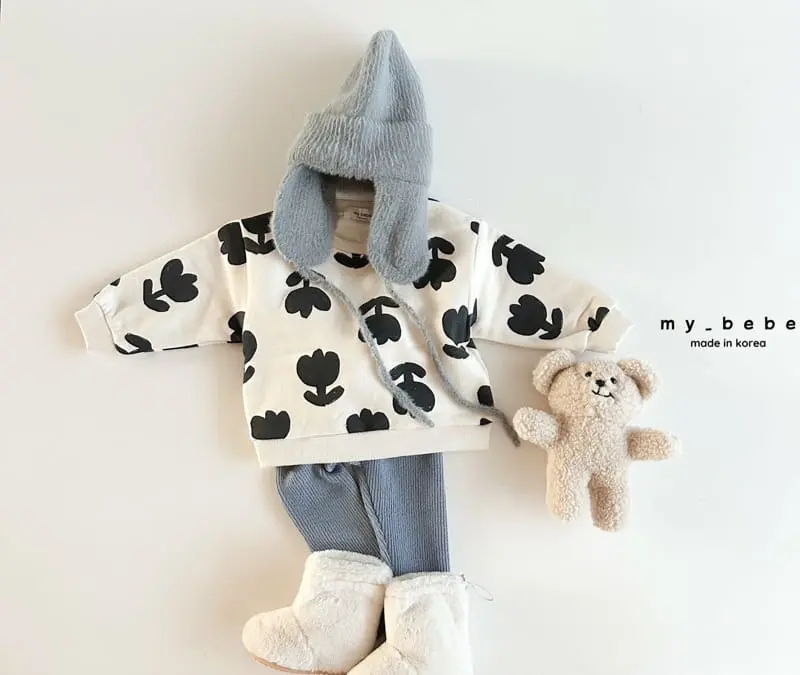My Bebe - Korean Baby Fashion - #babyootd - Ear Angora - 8