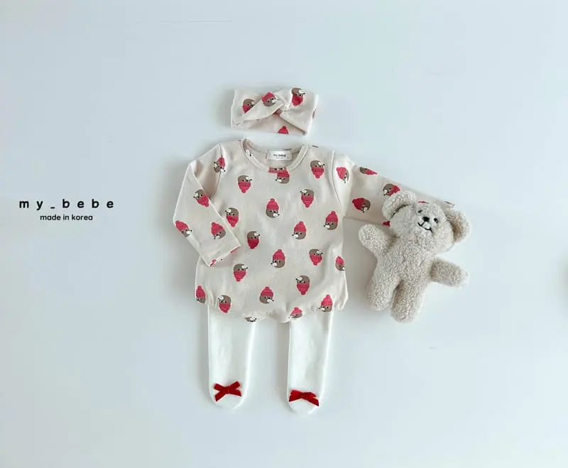 My Bebe - Korean Baby Fashion - #babyoutfit - Velvet Foot Leggings - 6