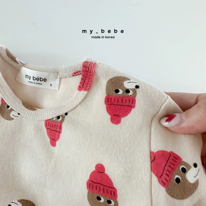 My Bebe - Korean Children Fashion - #designkidswear - Bear Pajama Set - 8