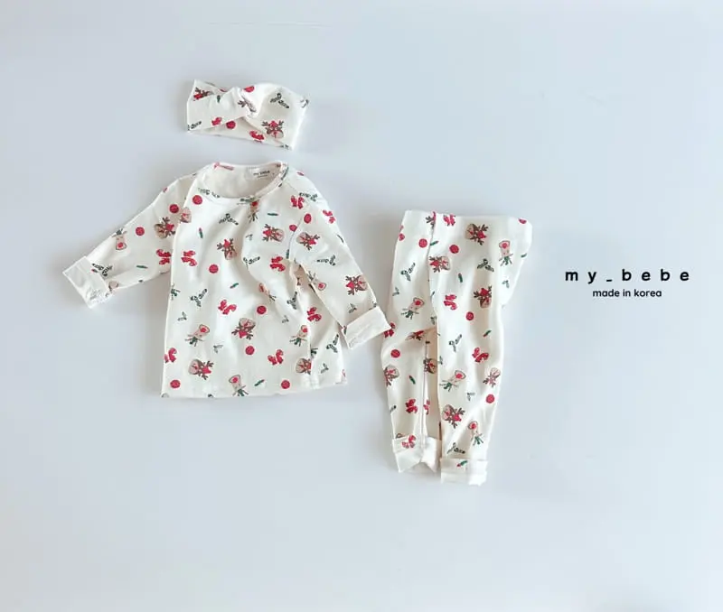 My Bebe - Korean Children Fashion - #kidsstore - Bear Pajama Set - 12
