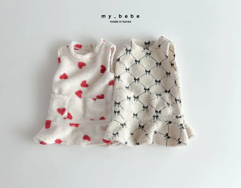 My Bebe - Korean Children Fashion - #prettylittlegirls - Love Dumble One-piece
