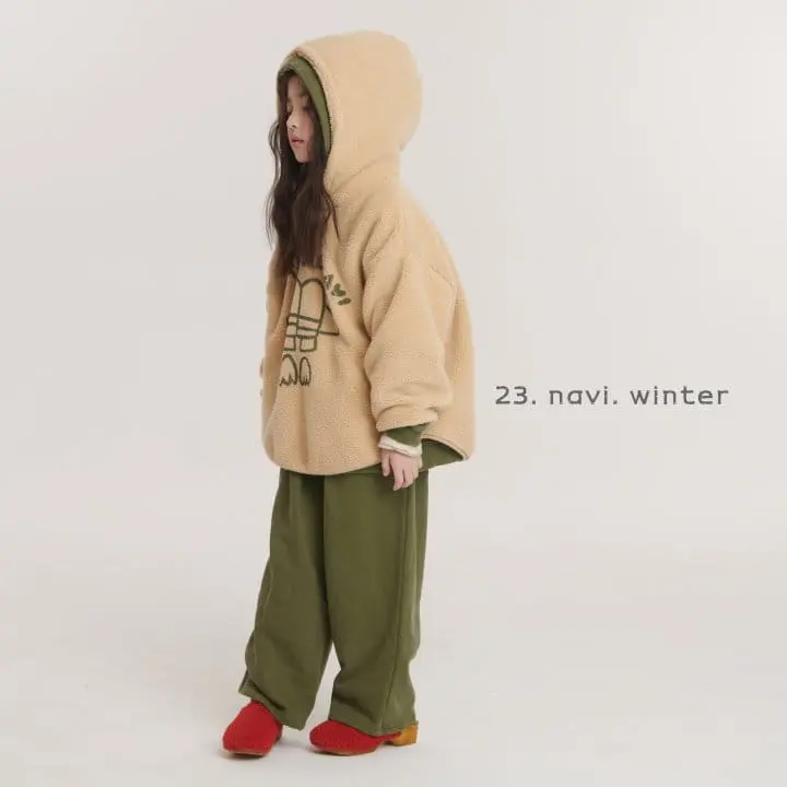 Navi - Korean Children Fashion - #littlefashionista - Green Pants - 2